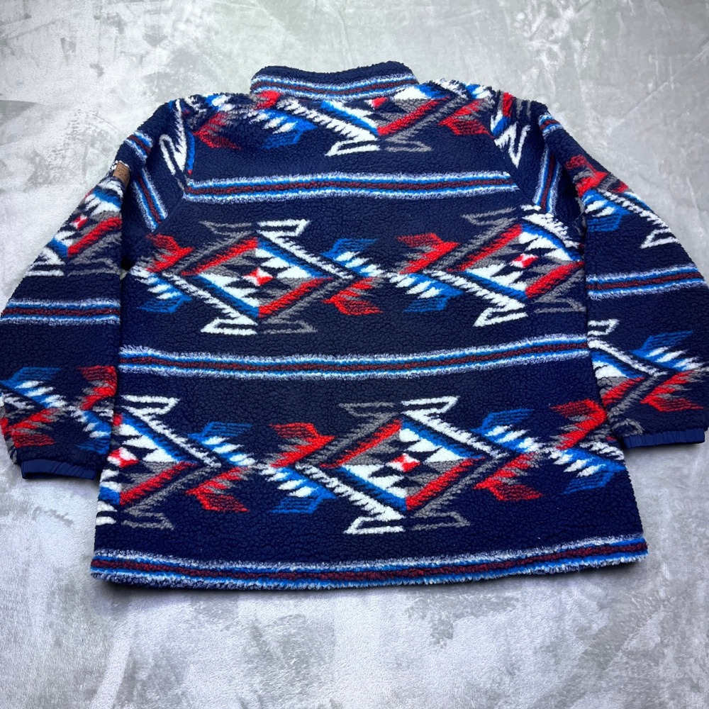 Ariat Centinela Traditional Arts Women 2X Aztec Fleece‎ Full Zip Jacket Western - Picture 7 of 9